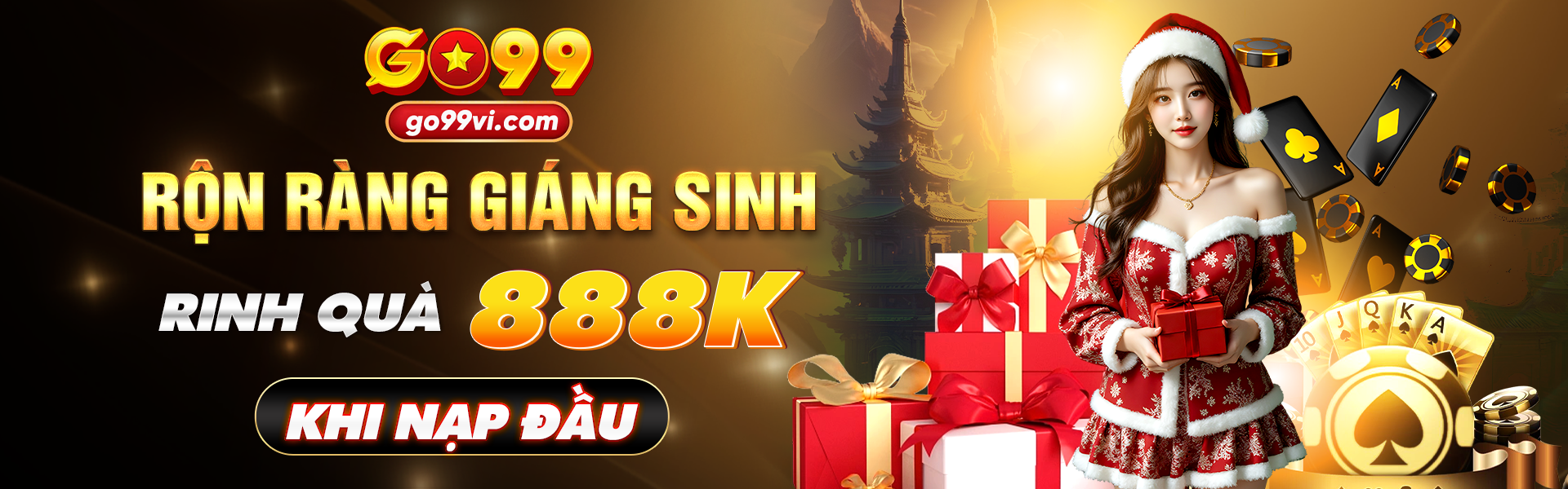 go99 mừng giáng sinh thưởng quà 888k